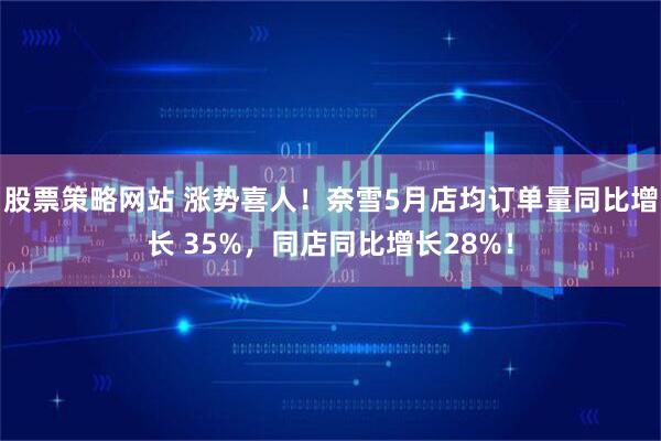 股票策略网站 涨势喜人！奈雪5月店均订单量同比增长 35%，同店同比增长28%！